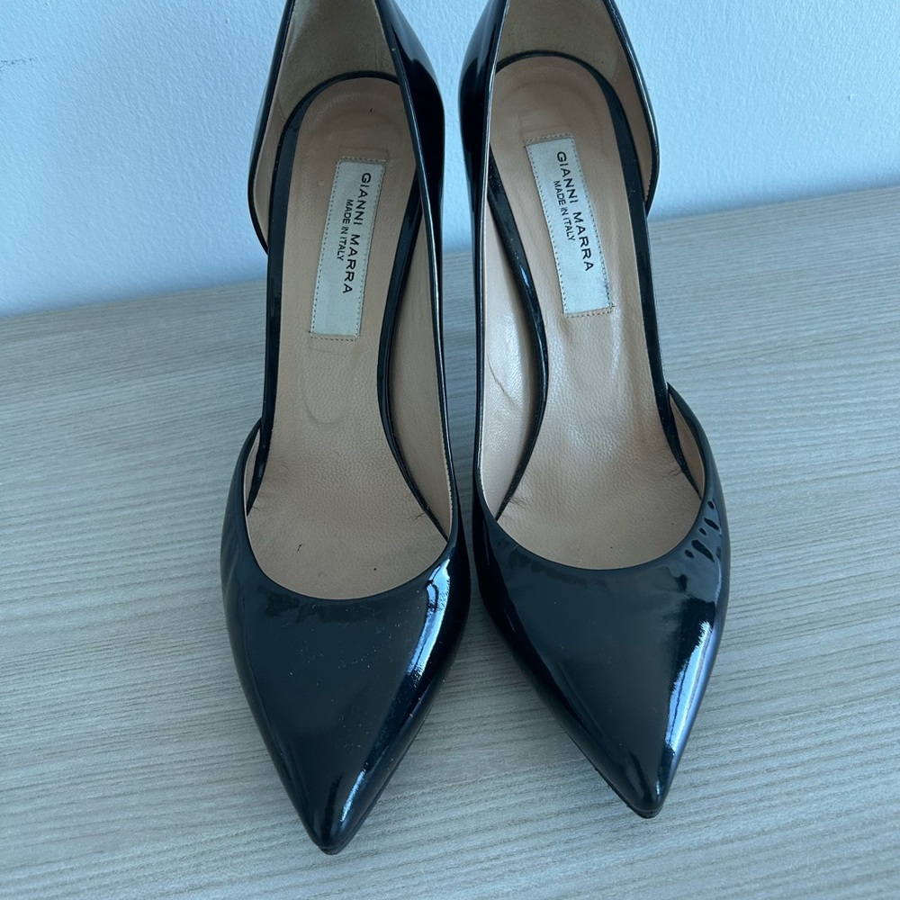Diana Ferrari Black Classic Heels